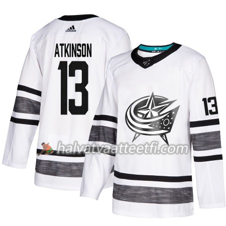 Miesten NHL Columbus Blue Jackets Pelipaita Cam Atkinson 13 2019 All-Star Adidas Valkoinen Authentic